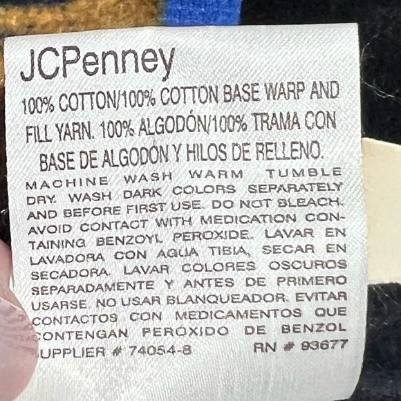 Vintage JC Penney Schim Schimmel Lion Brother Cubs Beach Towel 34x64 NWT - Picture 6 of 6